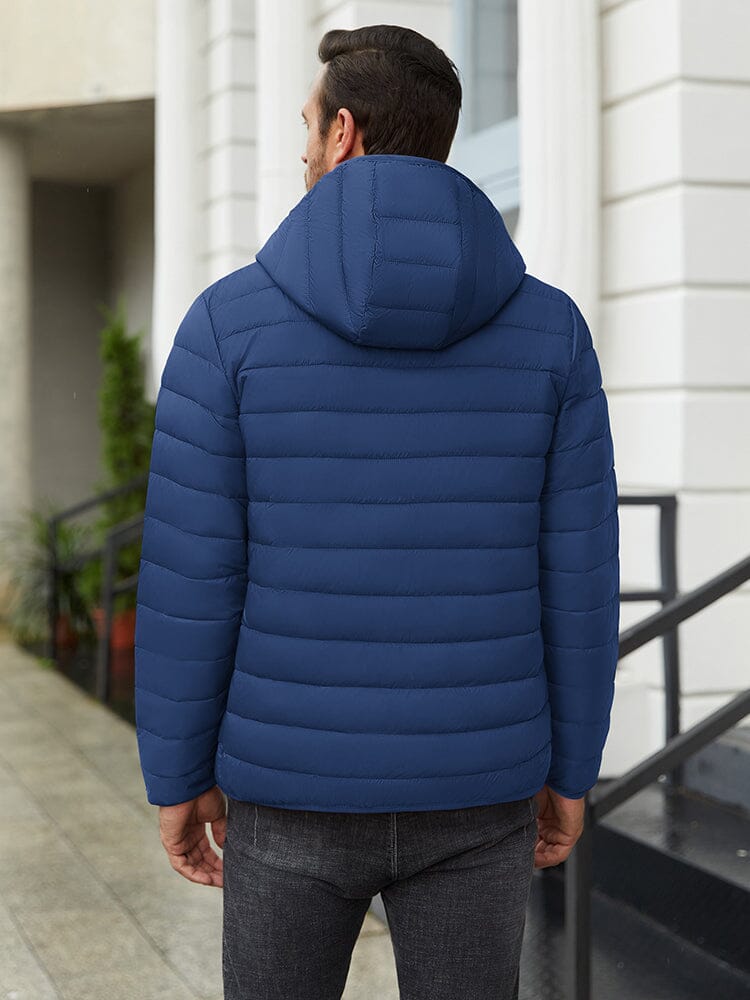 Packable Puffer Jacket with Hood (US Only) Jackets coofandy 