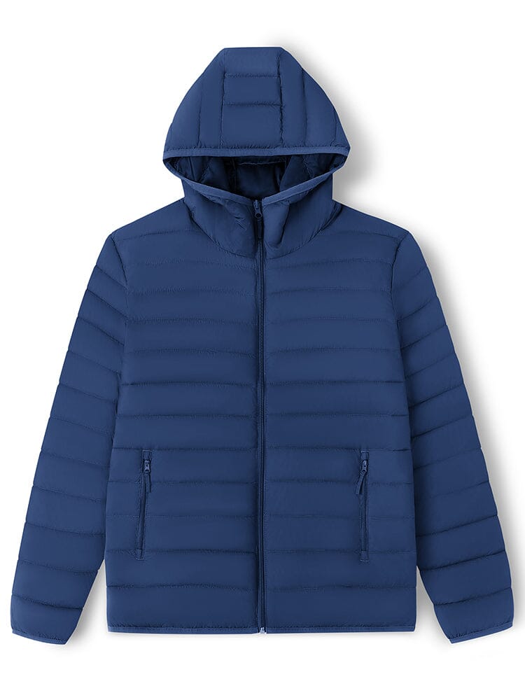 Packable Puffer Jacket with Hood (US Only) Jackets coofandy 