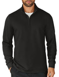 Casual Quarter Zip Sweatshirt (US Only) Shirts coofandy Black S 