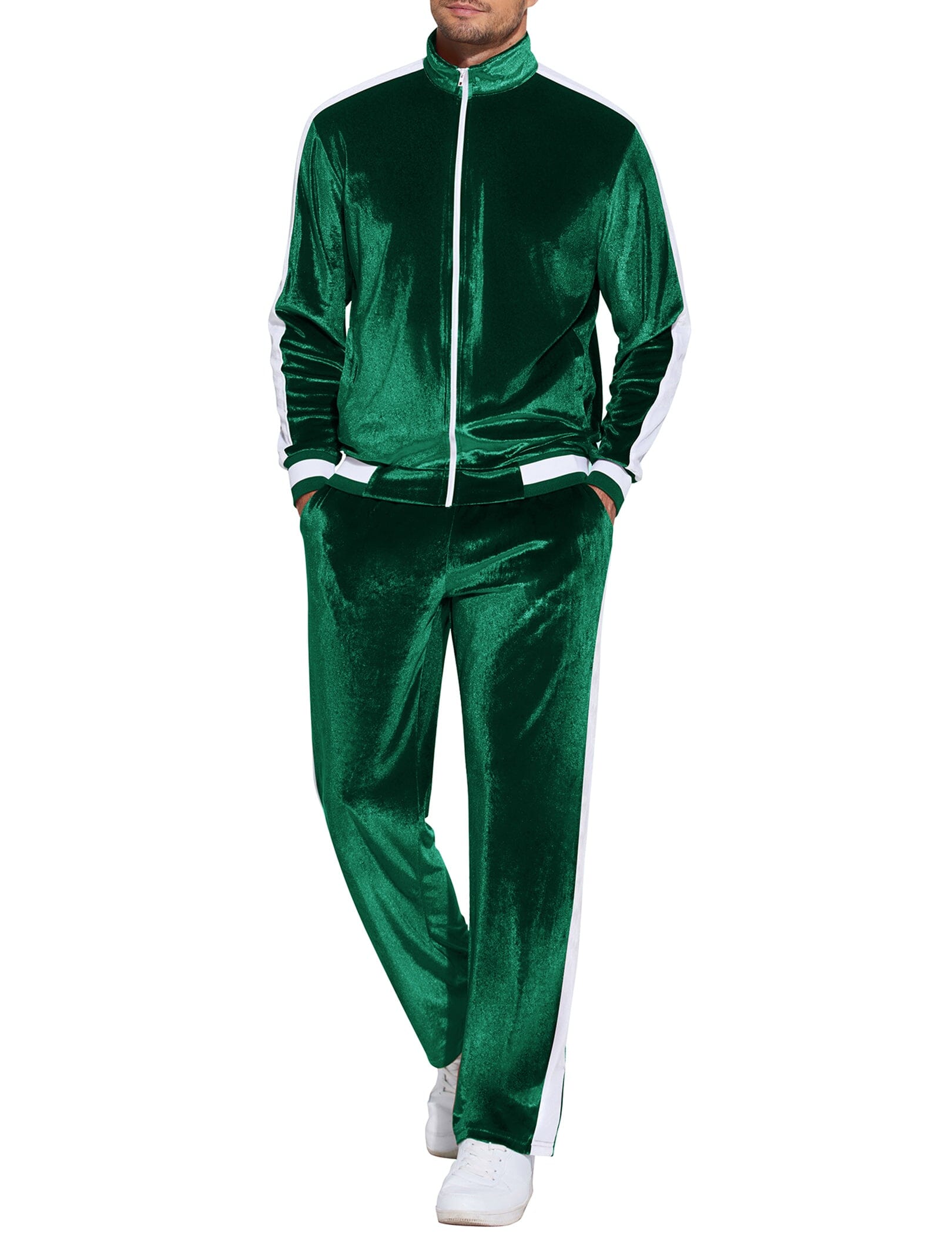 Soft Velour Velvet Tracksuit Set (US Only) – COOFANDY