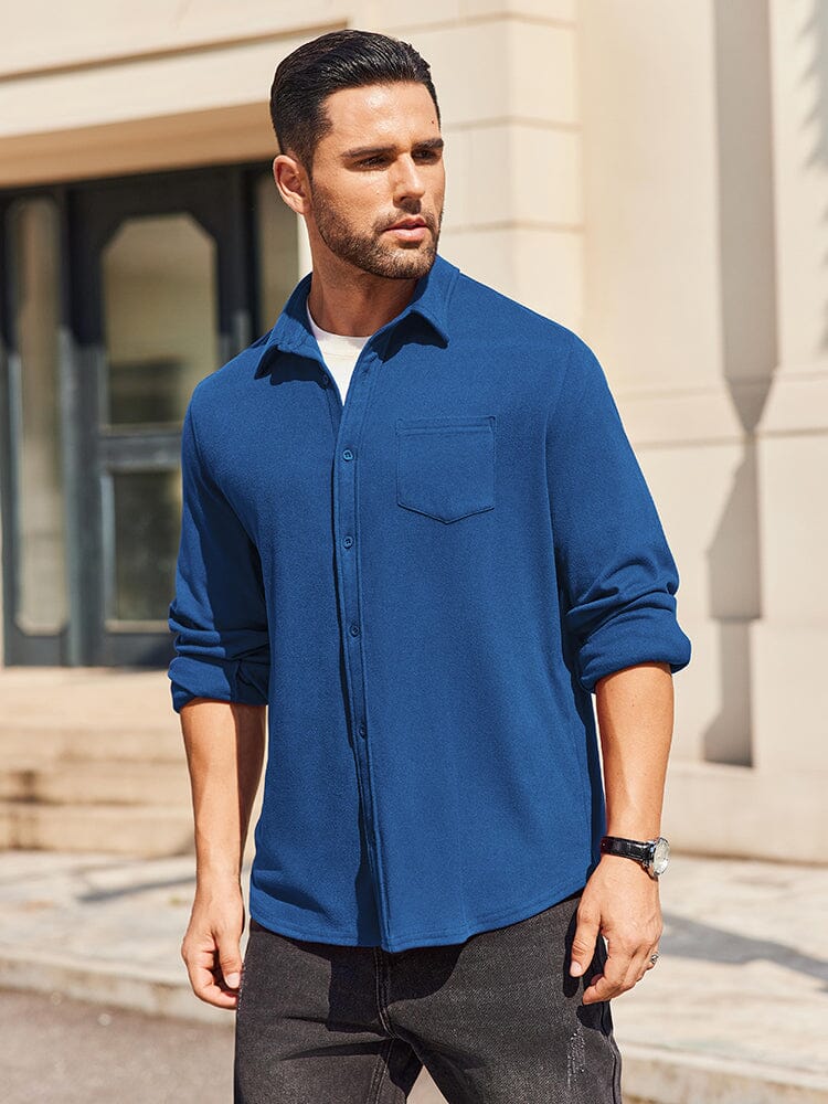 Classic Simple Shirt Jacket (US Only) – COOFANDY