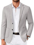 Business Casual Two Buttons Suit Jacket Blazer (US Only)
