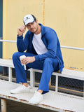 Casual Full Zip Tracksuit Set (US Only) Sports Set coofandy 
