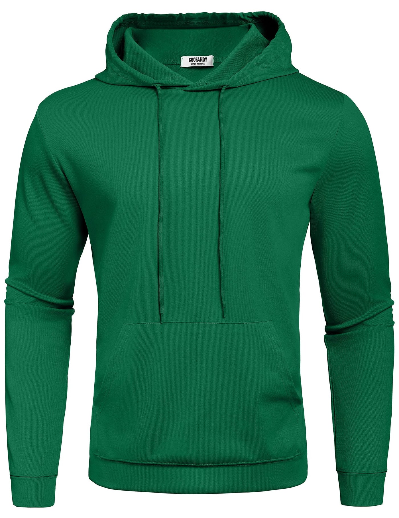 Casual Relaxed Feeling Hoodie (US Only) Hoodies coofandy Green S 