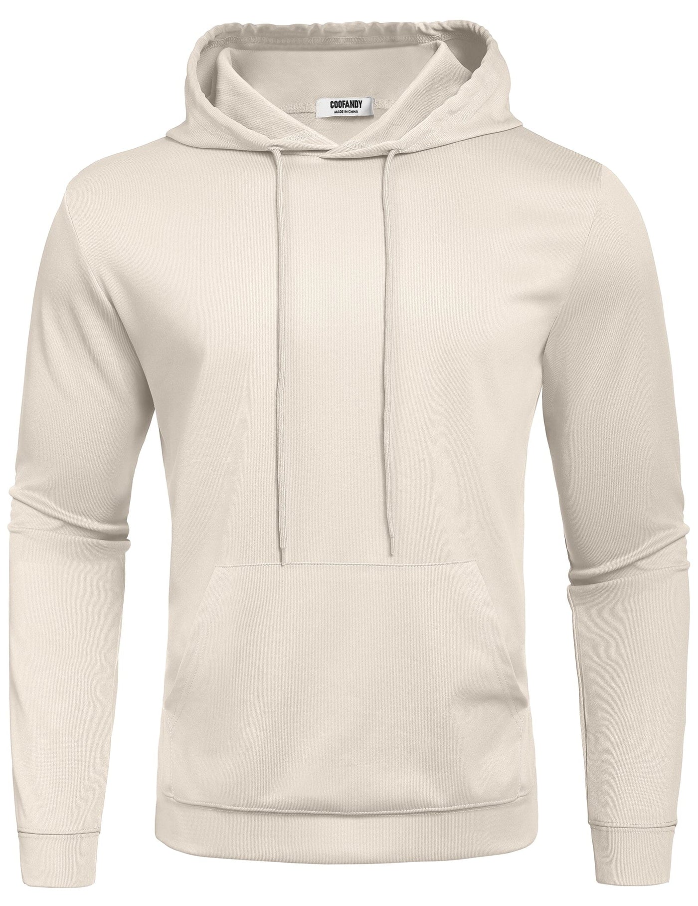 Casual Relaxed Feeling Hoodie (US Only) Hoodies coofandy Moon Gray S 