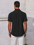 Casual Summer Button Down Short Sleeve Shirts (US Only)