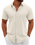 Casual Summer Button Down Short Sleeve Shirts (US Only)