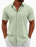 Casual Summer Button Down Short Sleeve Shirts (US Only)