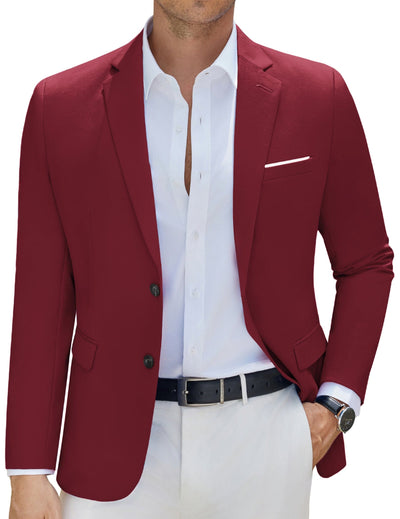 Slim Fit Business Casual Blazer Blazer coofandy 