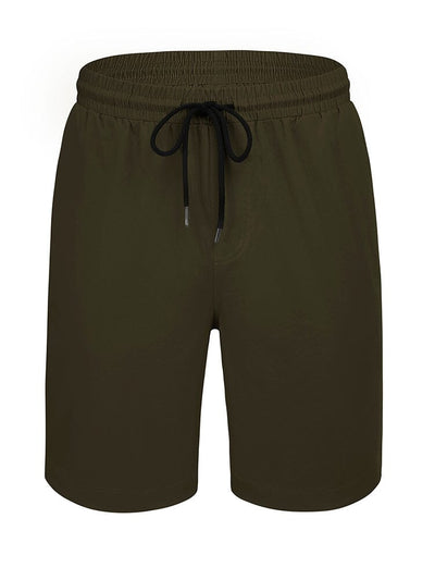 Casual Cotton Athletic Shorts (US Only) Shorts coofandy Brown S 