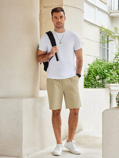 Casual Cotton Athletic Shorts (US Only) Shorts coofandy 