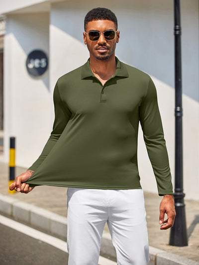 3-Pack Moisture Wicking Polo Shirt (US Only)