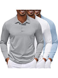 3-Pack Moisture Wicking Polo Shirt (US Only)