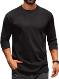 Casual Crew Neck Long Sleeve T-Shirt (US Only)