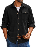 Corduroy Button Down Shirt Jacket (US Only)