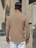 Refined Cotton Pique Long Sleeve Polo Shirt (US Only)