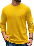Waffle Knit Thermal Crew Neck Shirt (US Only)