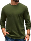 Waffle Knit Thermal Crew Neck Shirt (US Only)