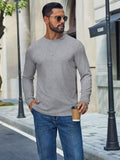 Essential Cotton-Blend Long Sleeve Tee (US Only)