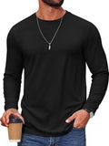 Essential Cotton-Blend Long Sleeve Tee (US Only)