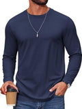 Essential Cotton-Blend Long Sleeve Tee (US Only)