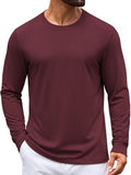 Minimalist Long Sleeve Crew Neck T-Shirt (US Only)