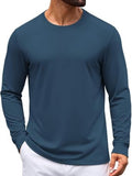 Minimalist Long Sleeve Crew Neck T-Shirt (US Only)
