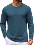 Minimalist Long Sleeve Crew Neck T-Shirt (US Only)