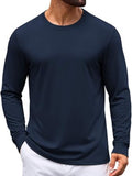 Minimalist Long Sleeve Crew Neck T-Shirt (US Only)
