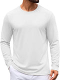Minimalist Long Sleeve Crew Neck T-Shirt (US Only)