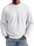 Crewneck Sweatshirt Lightweight Long Sleeve Casual Pullover (US Only)