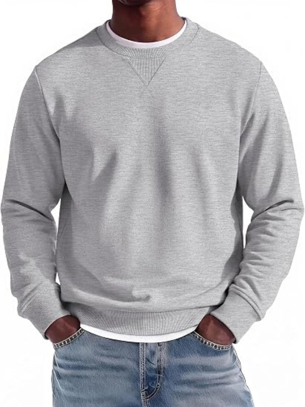 Crewneck Sweatshirt Lightweight Long Sleeve Casual Pullover (US Only)