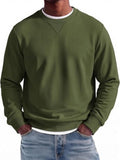 Crewneck Sweatshirt Lightweight Long Sleeve Casual Pullover (US Only)