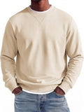 Crewneck Sweatshirt Lightweight Long Sleeve Casual Pullover (US Only)