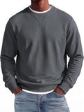 Crewneck Sweatshirt Lightweight Long Sleeve Casual Pullover (US Only)