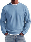 Crewneck Sweatshirt Lightweight Long Sleeve Casual Pullover (US Only)