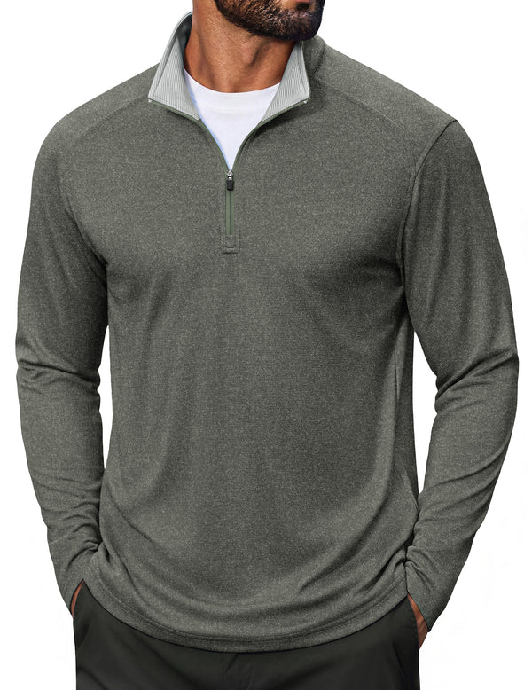 Essential Raglan Mock-Neck Quarter Zip (US Only)