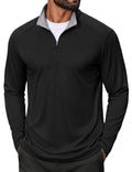 Essential Raglan Mock-Neck Quarter Zip (US Only)