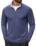 Essential Raglan Mock-Neck Quarter Zip (US Only)