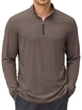 Lightweight Quarter Zip Mock Neck Golf Pullover (US Only)
