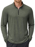 Lightweight Quarter Zip Mock Neck Golf Pullover (US Only)