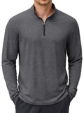 Lightweight Quarter Zip Mock Neck Golf Pullover (US Only)