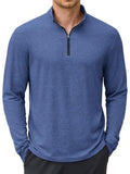 Lightweight Quarter Zip Mock Neck Golf Pullover (US Only)