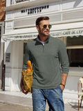 Mock Neck Quarter Zip Knit Pullover (US Only)