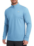 Quarter Zip Long Sleeve Athletic Running Shirt (US Only)