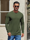 Cloud-Soft Waffle Knit Long Sleeve Tee (US Only)