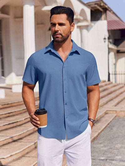 Casual Button Down Shirts (US Only) Shirts coofandy 