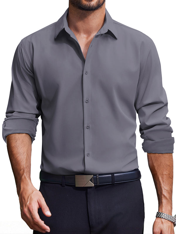 Casual Regular Fit Formal Business Shirts (US Only)