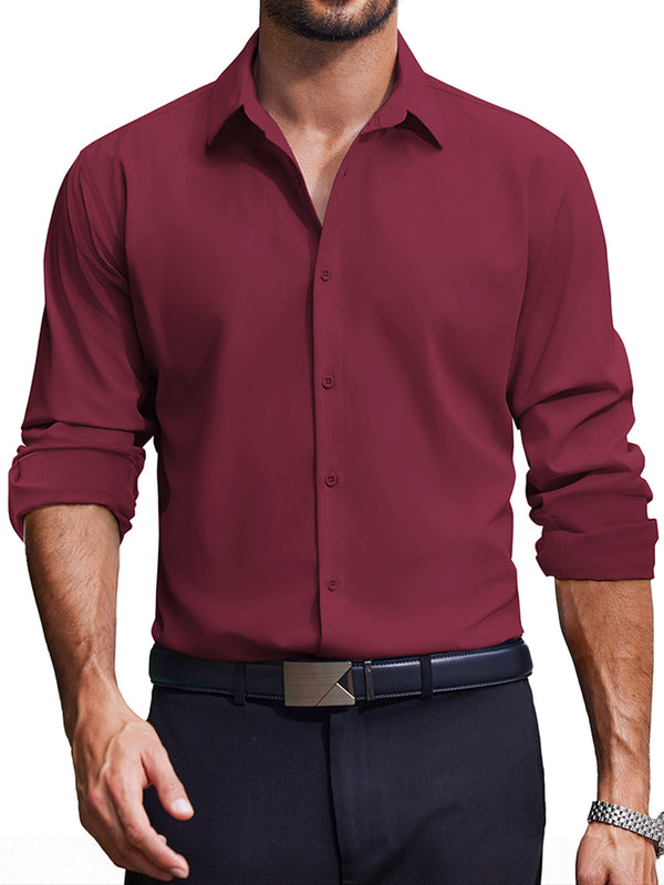 Casual Regular Fit Formal Business Shirts (US Only)