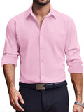 Casual Regular Fit Formal Business Shirts (US Only)